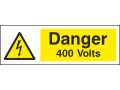 Danger 400 Volts - Landscape
